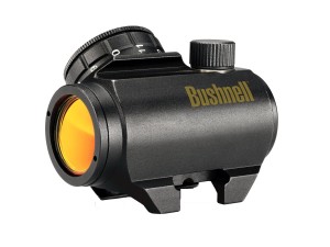 Bushnell Trophy TRS-25 Red Dot Sight Riflescope, 1 x 25mm (tilted front lens)