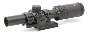 Hammers AR15 1-4x20 Compact Short CQB Tactical Rifle Scope w/ One Piece Offset Mount